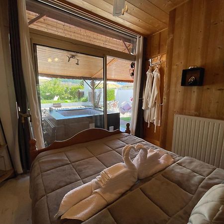 Rooftop 1 - Jacuzzi Prive Au Pied Du Monte-Blanco サランシュ エクステリア 写真