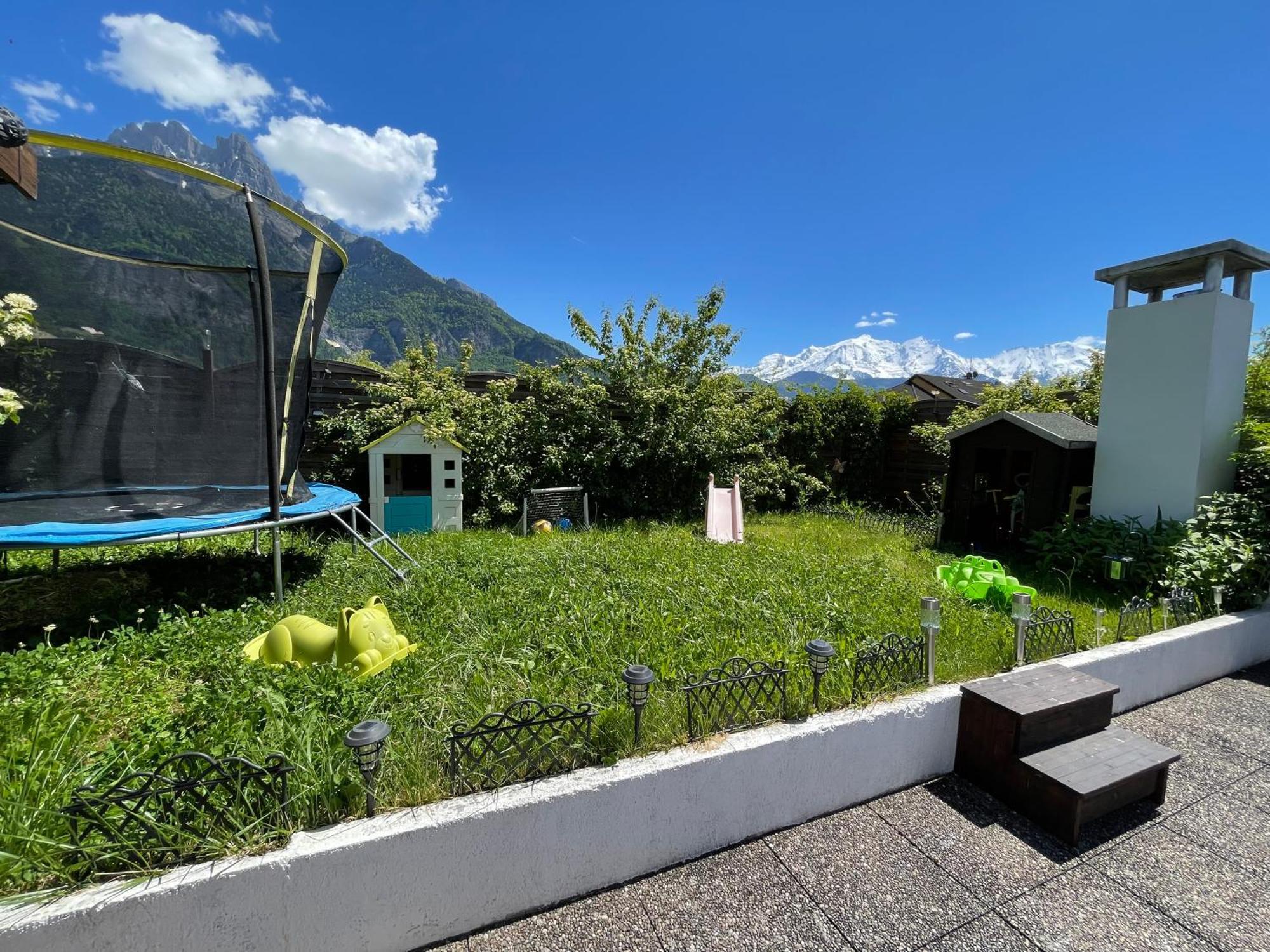 Rooftop 1 - Jacuzzi Prive Au Pied Du Monte-Blanco サランシュ エクステリア 写真
